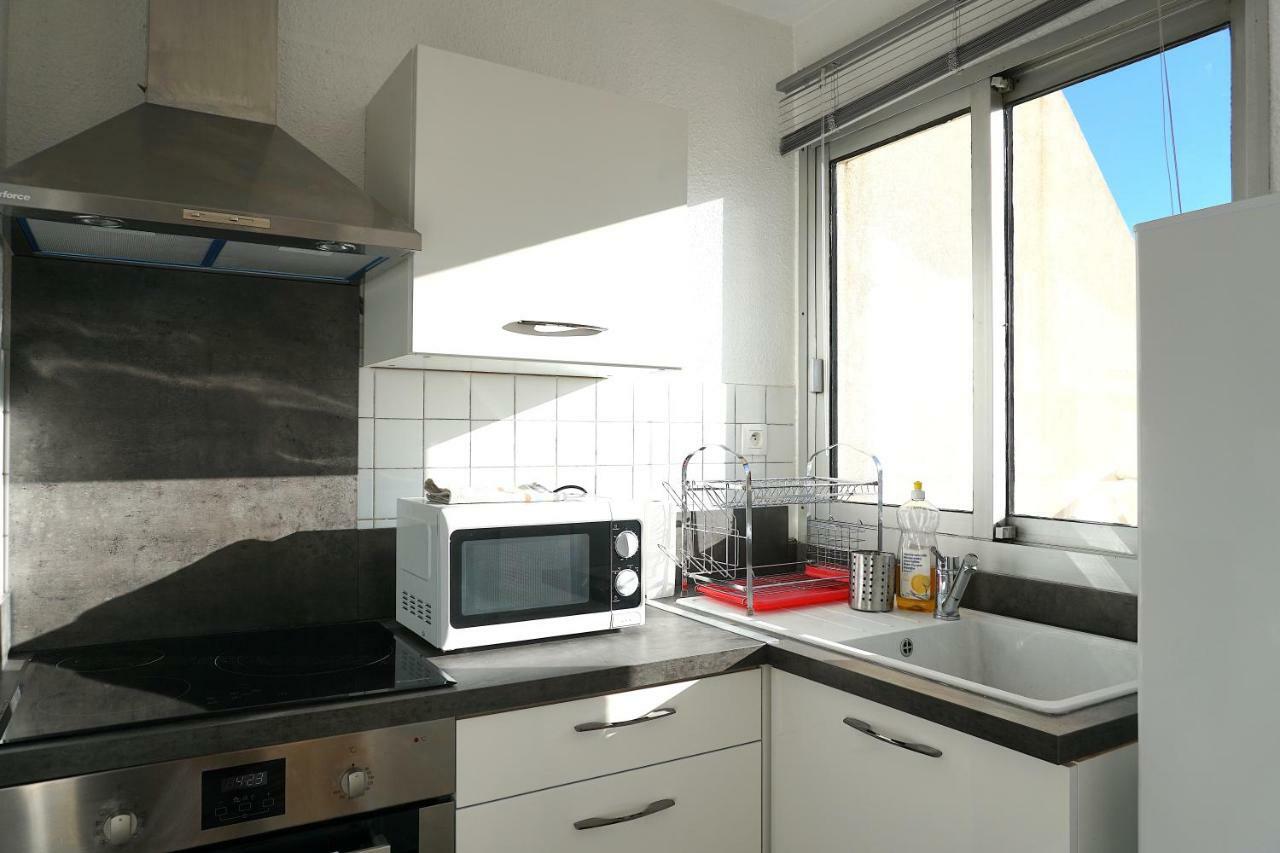 Studio terrasse Montpellier - Parking privé - Proche ligne 1 Esterno foto
